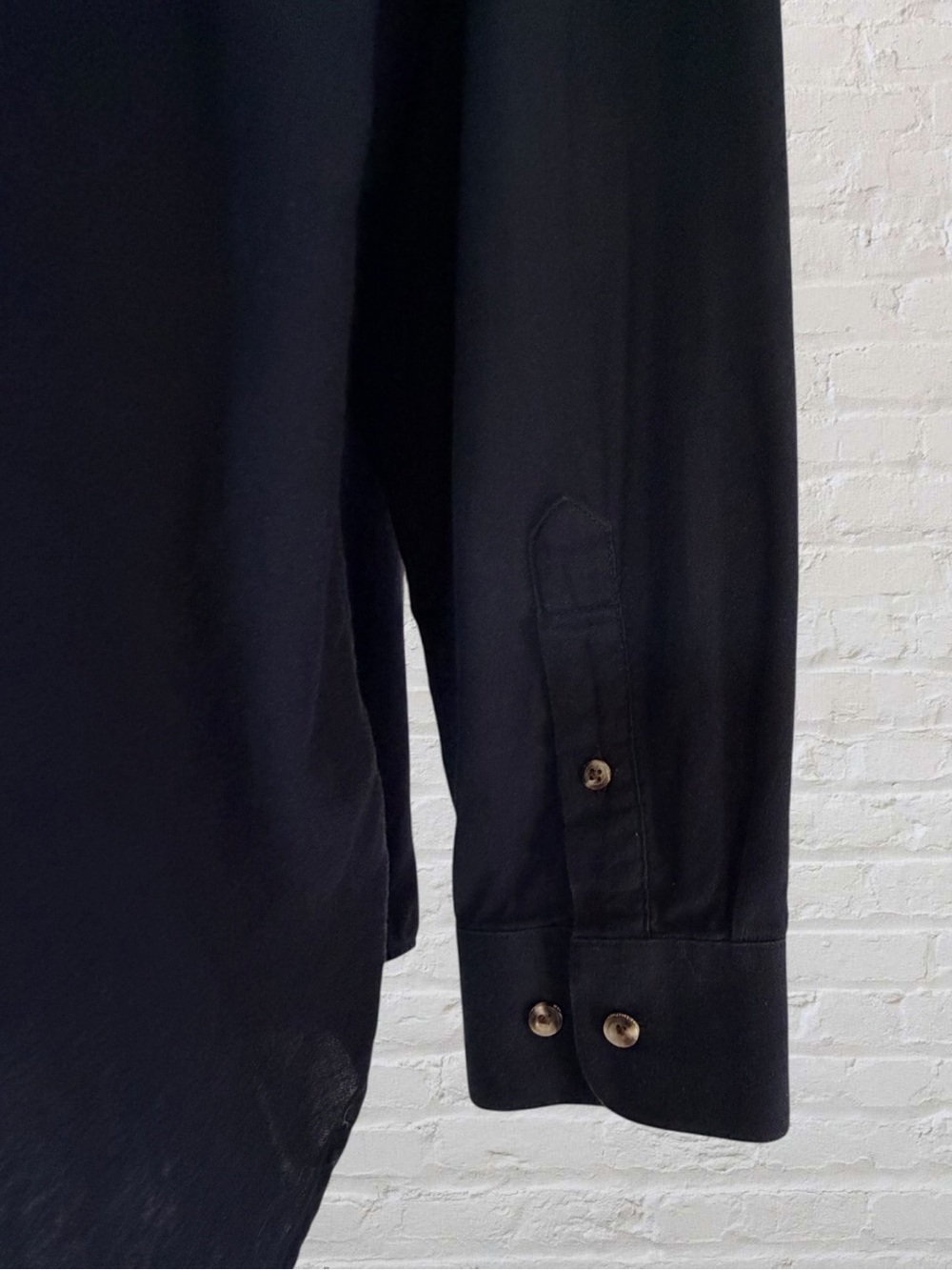 TravisMathew Men’s 2XL Navy Blue Cotton Utility Button Down Shirt - Picture 4 of 9